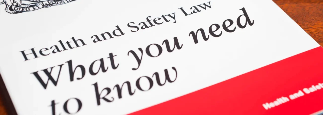 Health and safety law - What You Need To Know poster by the HSE